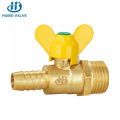 Brass Gas Valve 1/2′′-3/4′′inch with Butterfly Handle